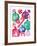 Candy Cane Ornaments-Sara Berrenson-Framed Art Print