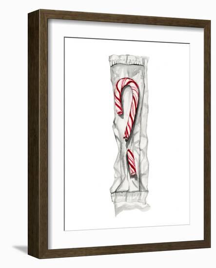 Candy Cane-Stacy Milrany-Framed Art Print