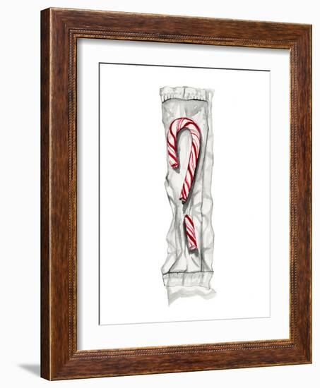 Candy Cane-Stacy Milrany-Framed Art Print