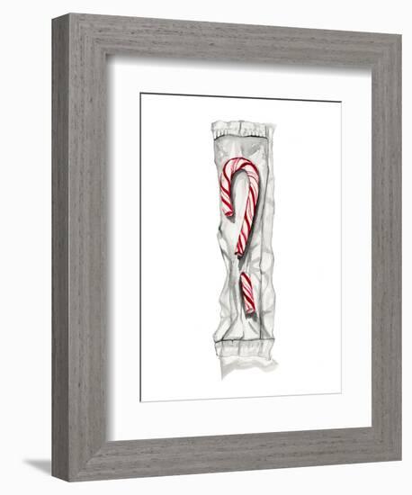 Candy Cane-Stacy Milrany-Framed Art Print