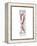 Candy Cane-Stacy Milrany-Framed Stretched Canvas