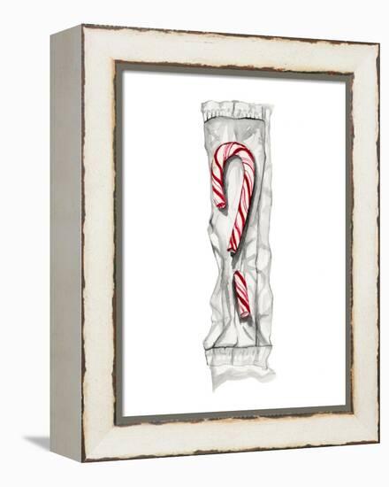 Candy Cane-Stacy Milrany-Framed Stretched Canvas