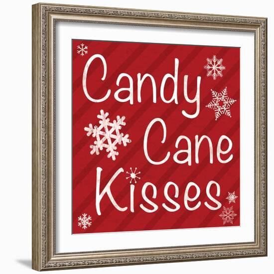 Candy Cane-Lauren Gibbons-Framed Art Print