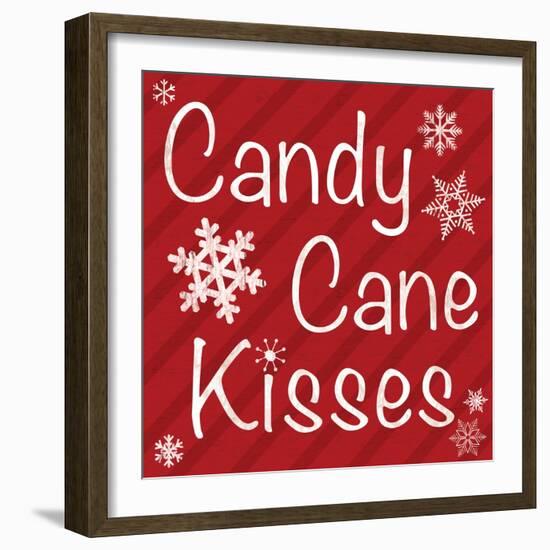 Candy Cane-Lauren Gibbons-Framed Art Print