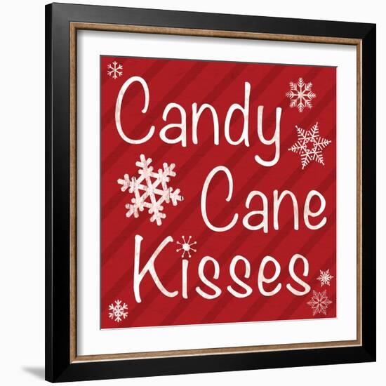 Candy Cane-Lauren Gibbons-Framed Art Print