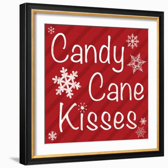 Candy Cane-Lauren Gibbons-Framed Art Print