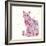 Candy Cat II-Clara Wells-Framed Giclee Print