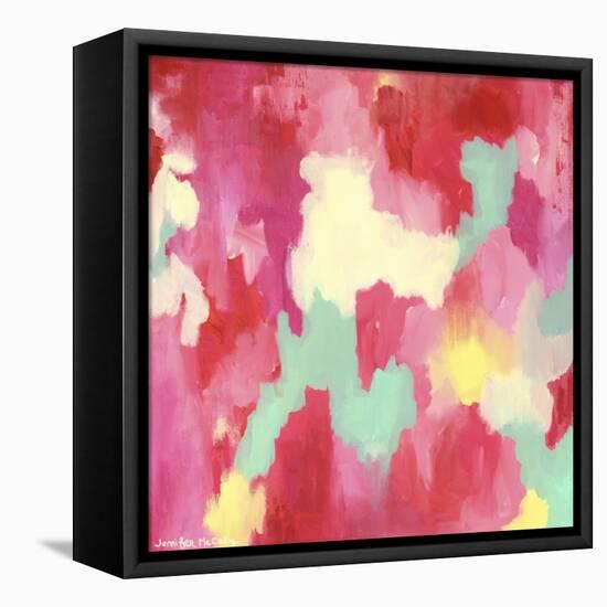 Candy Clouds - Abstract-Jennifer McCully-Framed Premier Image Canvas