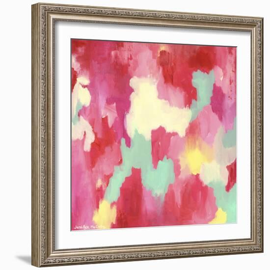 Candy Clouds - Abstract-Jennifer McCully-Framed Giclee Print