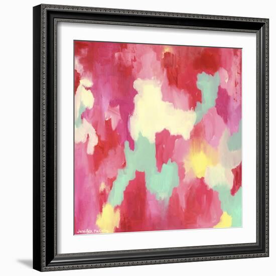 Candy Clouds - Abstract-Jennifer McCully-Framed Giclee Print