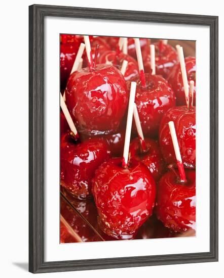 Candy Coated Fruit at the Stuttgart Beer Festival, Cannstatter Wasen, Stuttgart, Germany-Michael DeFreitas-Framed Photographic Print