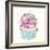 Candy Cupcake I-Clara Wells-Framed Giclee Print