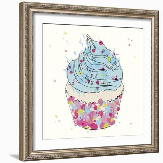 Candy Cupcake II-Clara Wells-Framed Giclee Print