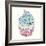 Candy Cupcake II-Clara Wells-Framed Giclee Print