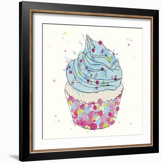 Candy Cupcake II-Clara Wells-Framed Giclee Print