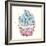 Candy Cupcake II-Clara Wells-Framed Giclee Print