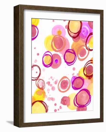 Candy Dots-Jennifer McCully-Framed Giclee Print