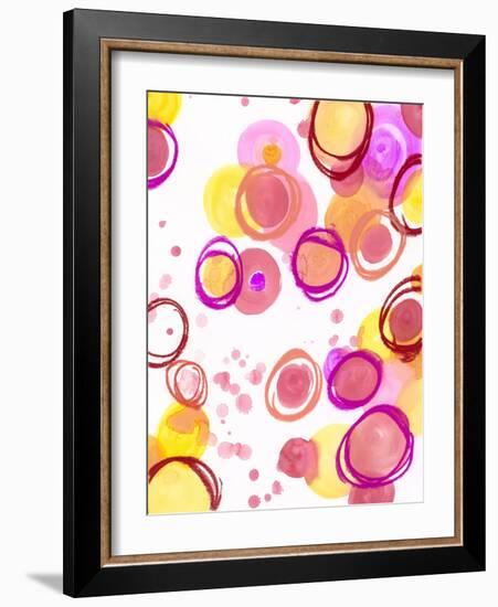 Candy Dots-Jennifer McCully-Framed Giclee Print