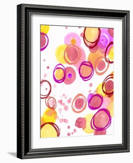 Candy Dots-Jennifer McCully-Framed Giclee Print