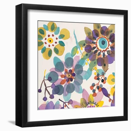 Candy Flowers 1-Karin Johannesson-Framed Art Print