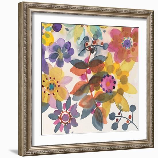 Candy Flowers 2-Karin Johannesson-Framed Art Print