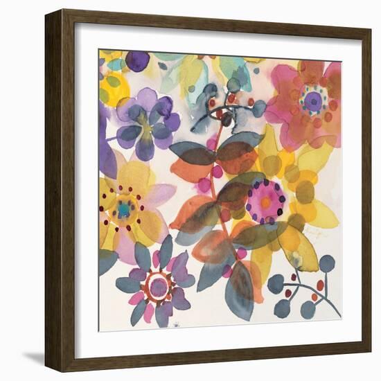 Candy Flowers 2-Karin Johannesson-Framed Art Print