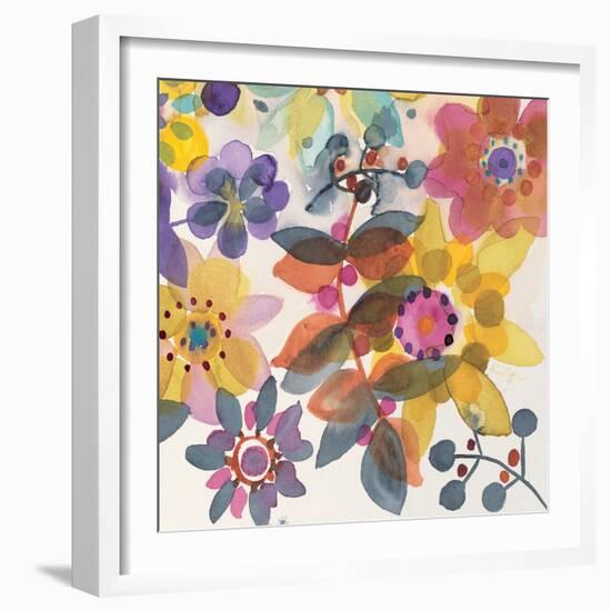 Candy Flowers 2-Karin Johannesson-Framed Art Print