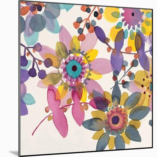 Candy Flowers 3-Karin Johannesson-Mounted Art Print