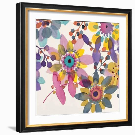 Candy Flowers 3-Karin Johannesson-Framed Art Print