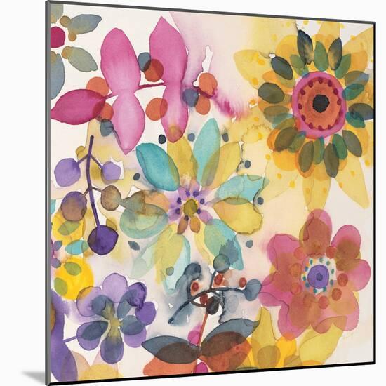 Candy Flowers 4-Karin Johannesson-Mounted Art Print