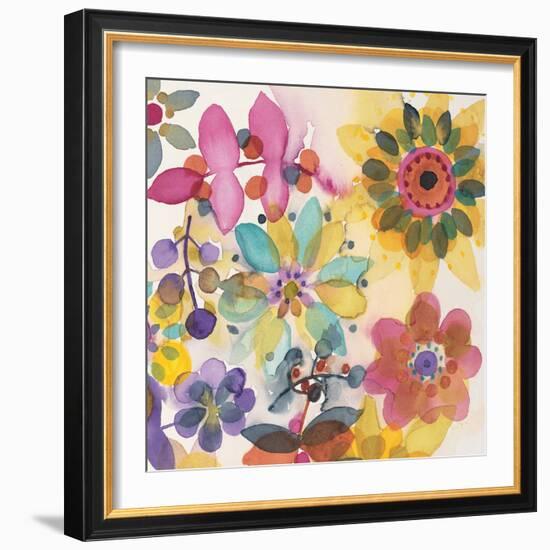 Candy Flowers 4-Karin Johannesson-Framed Art Print