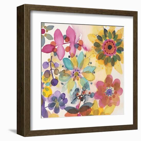 Candy Flowers 4-Karin Johannesson-Framed Art Print