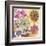 Candy Flowers 4-Karin Johannesson-Framed Art Print