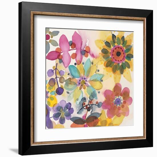 Candy Flowers 4-Karin Johannesson-Framed Art Print