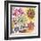 Candy Flowers 4-Karin Johannesson-Framed Art Print