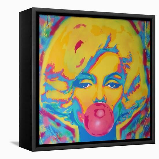 Candy Girl-Abstract Graffiti-Framed Premier Image Canvas