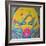 Candy Girl-Abstract Graffiti-Framed Giclee Print