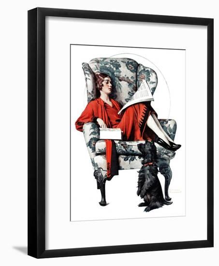 "Candy", June 27,1925-Norman Rockwell-Framed Giclee Print