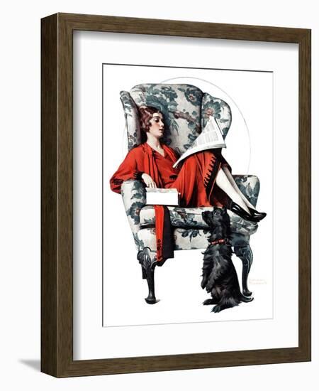 "Candy", June 27,1925-Norman Rockwell-Framed Giclee Print