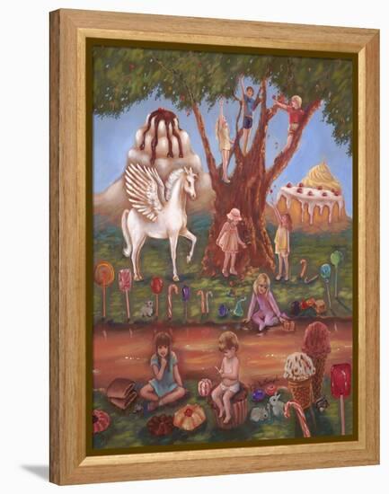 Candy Land-Judy Mastrangelo-Framed Premier Image Canvas