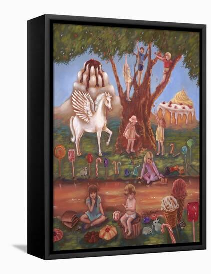 Candy Land-Judy Mastrangelo-Framed Premier Image Canvas