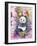 Candy Magic Panda-Oxana Zaika-Framed Giclee Print