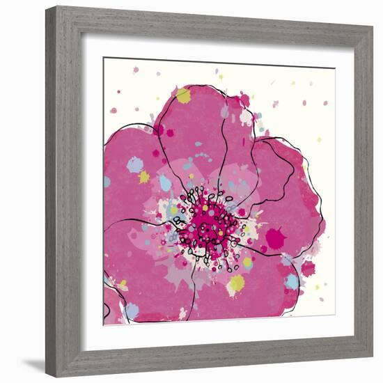 Candy Rose I-Clara Wells-Framed Giclee Print