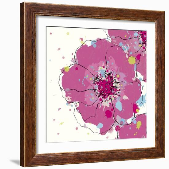 Candy Rose II-Clara Wells-Framed Giclee Print