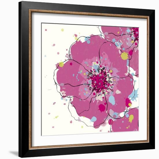 Candy Rose II-Clara Wells-Framed Giclee Print