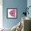 Candy Rose II-Clara Wells-Framed Giclee Print displayed on a wall