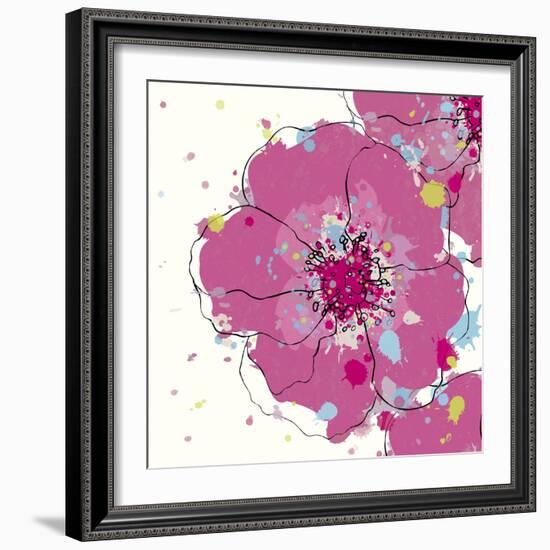 Candy Rose II-Clara Wells-Framed Giclee Print