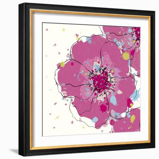 Candy Rose II-Clara Wells-Framed Giclee Print