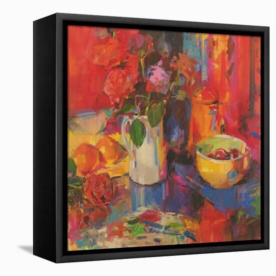 Candy Roses-Peter Graham-Framed Premier Image Canvas