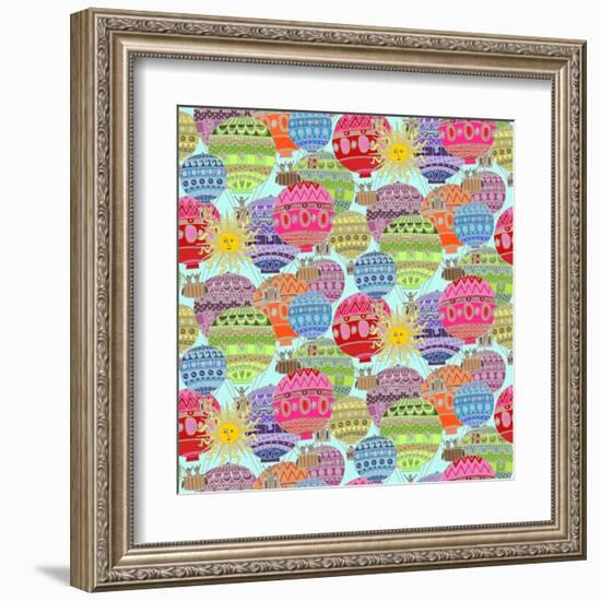 Candy Sky-Sharon Turner-Framed Art Print